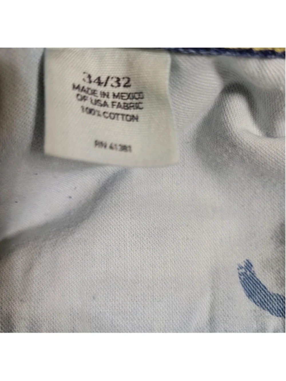 Polo Ralph Lauren Men's Classic Fit 867 Zip-Fly Straight Blue Jeans Size 34/32